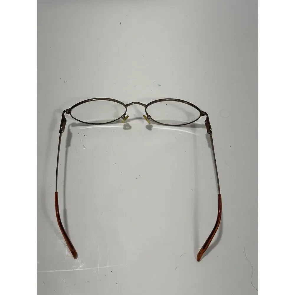 SAKS FIFTH AVENUE Full Rim Oval Vintage Womens Eyeglasses Frame 135 + Blue‎ Case